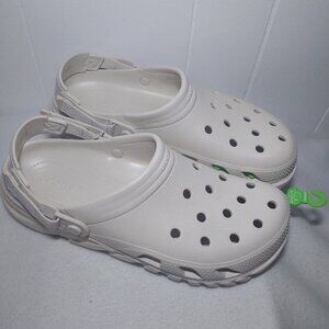 New Crocs Duet Max 2 Clog Stucco 208776 160  Slip On Casual Men's Size 12.0 NWT